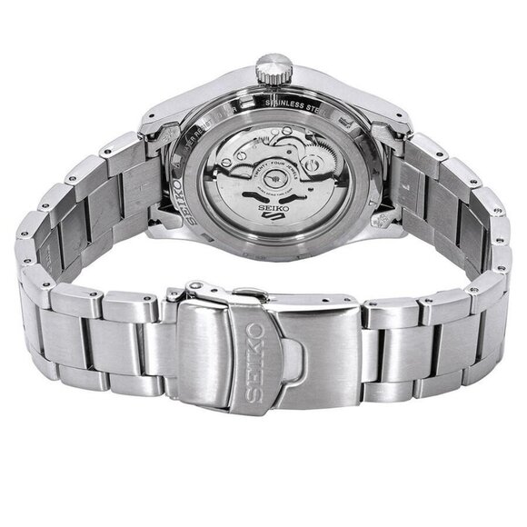 NWT Authentic Seiko 5 Sports Automatic Blue Dial Men's Watch - Picture 3 of 4